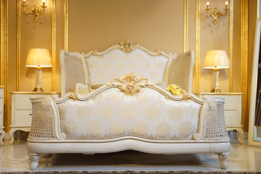 French Cane Bed