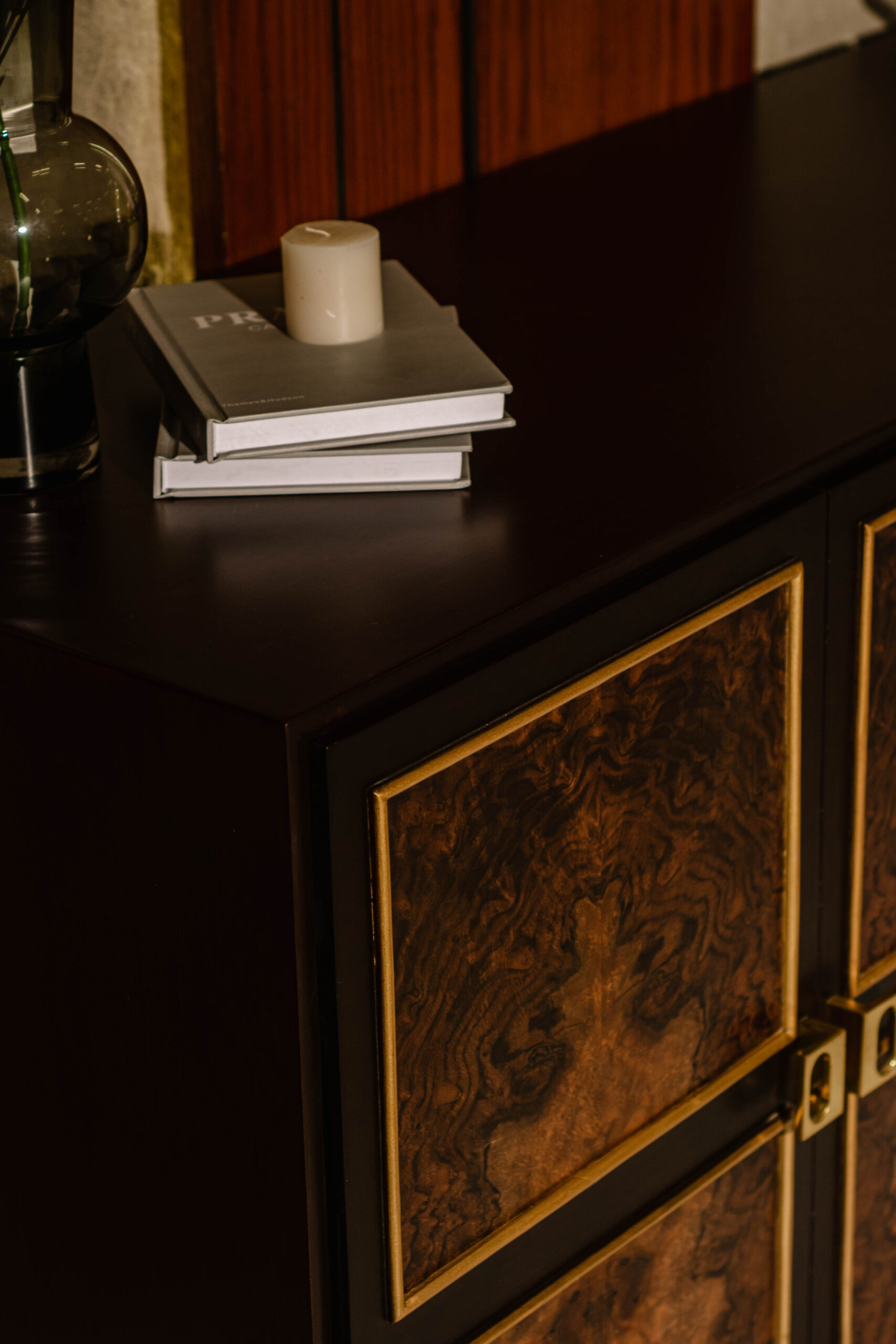 this image is for Burl Brass Sideboard