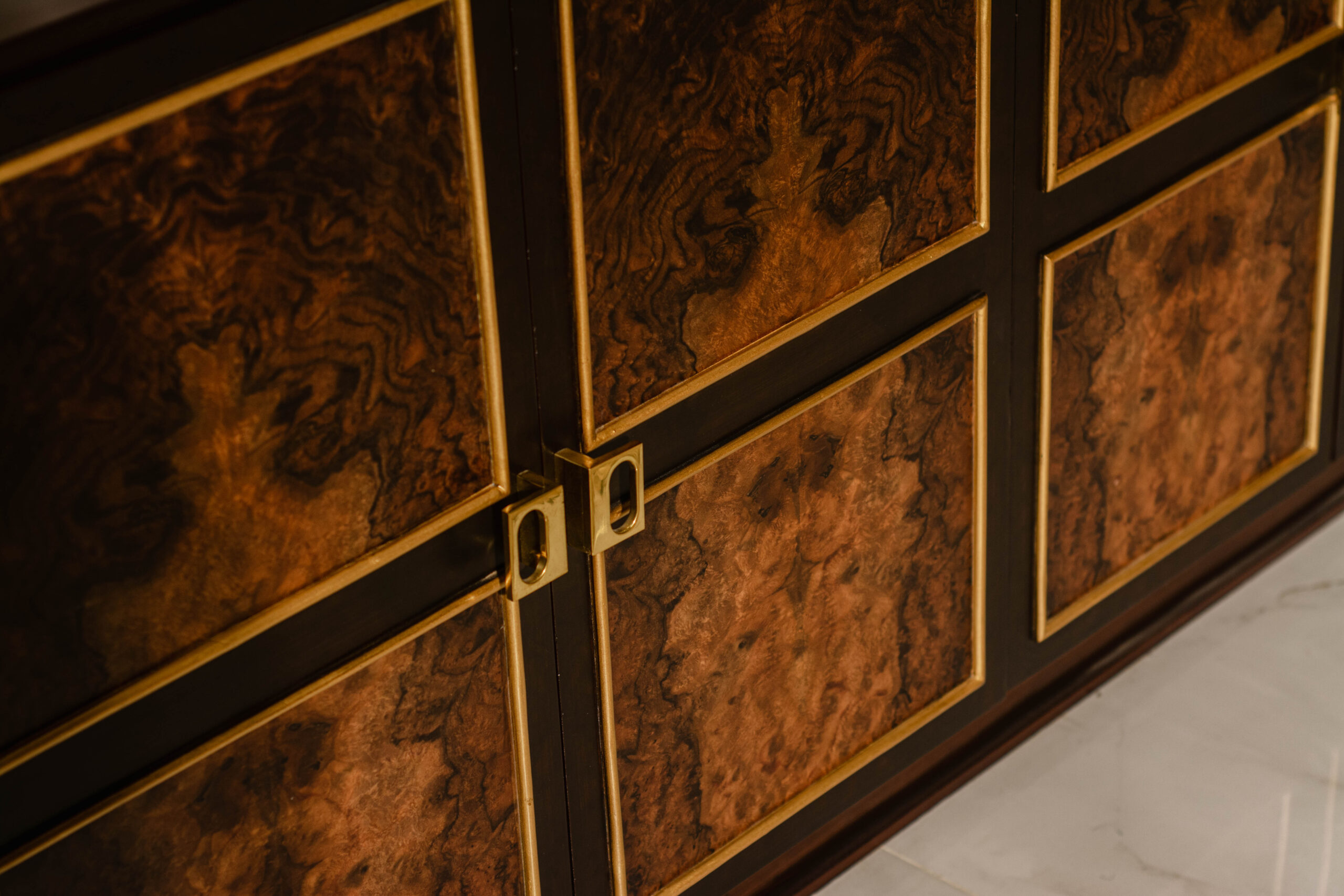 this image is for Burl Brass Sideboard