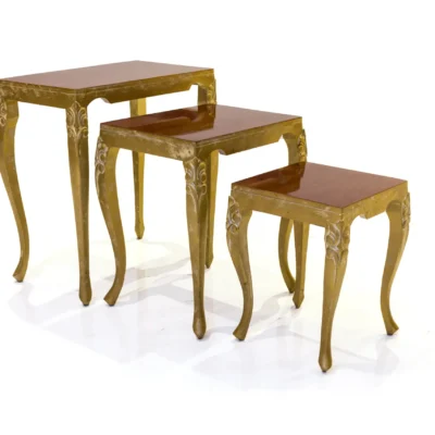 Chalky Gold Nest Table