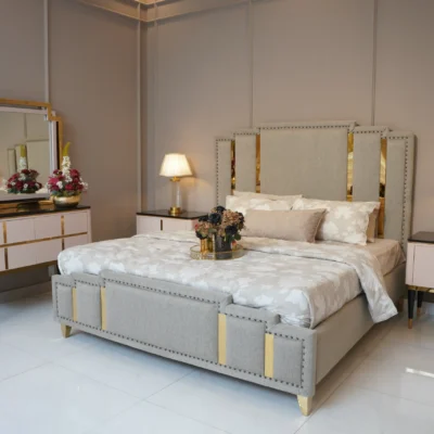 Hermes Brass Bed