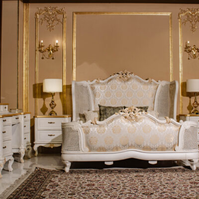 French Cane Bed