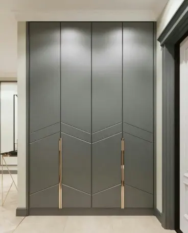 MDF Wardrobe with Deco Paint