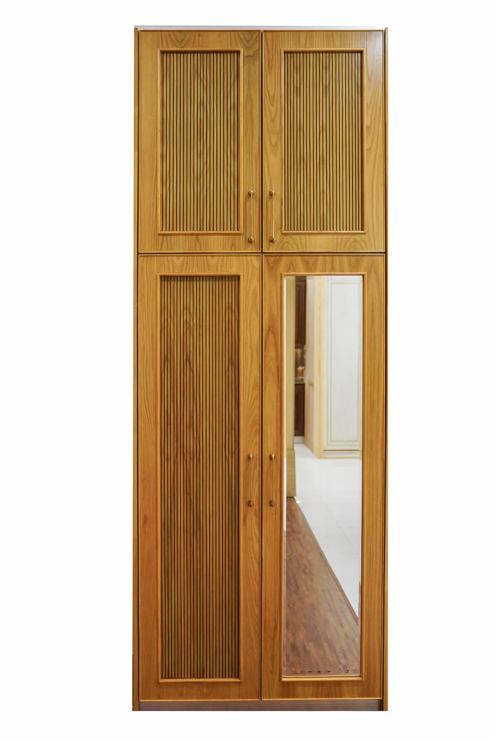 Semi Solid Ashwood Wardrobe