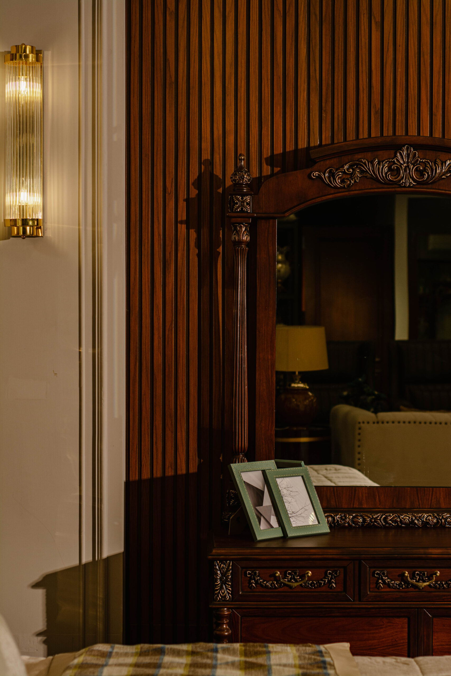 Antique Dresser Mirror - Image 2