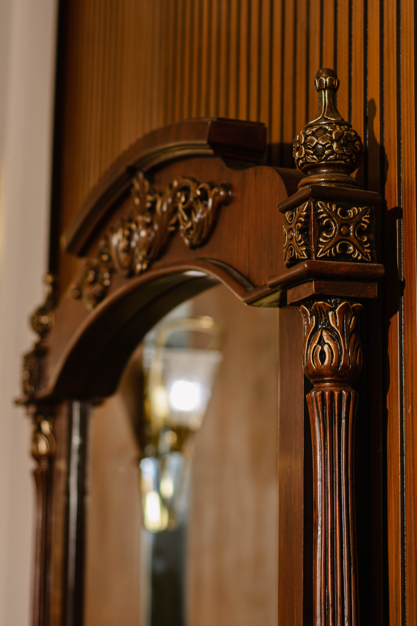 Antique Dresser Mirror - Image 5