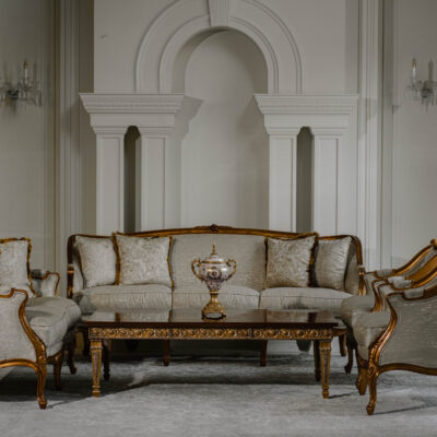 this image is for Gold Queen Sofa