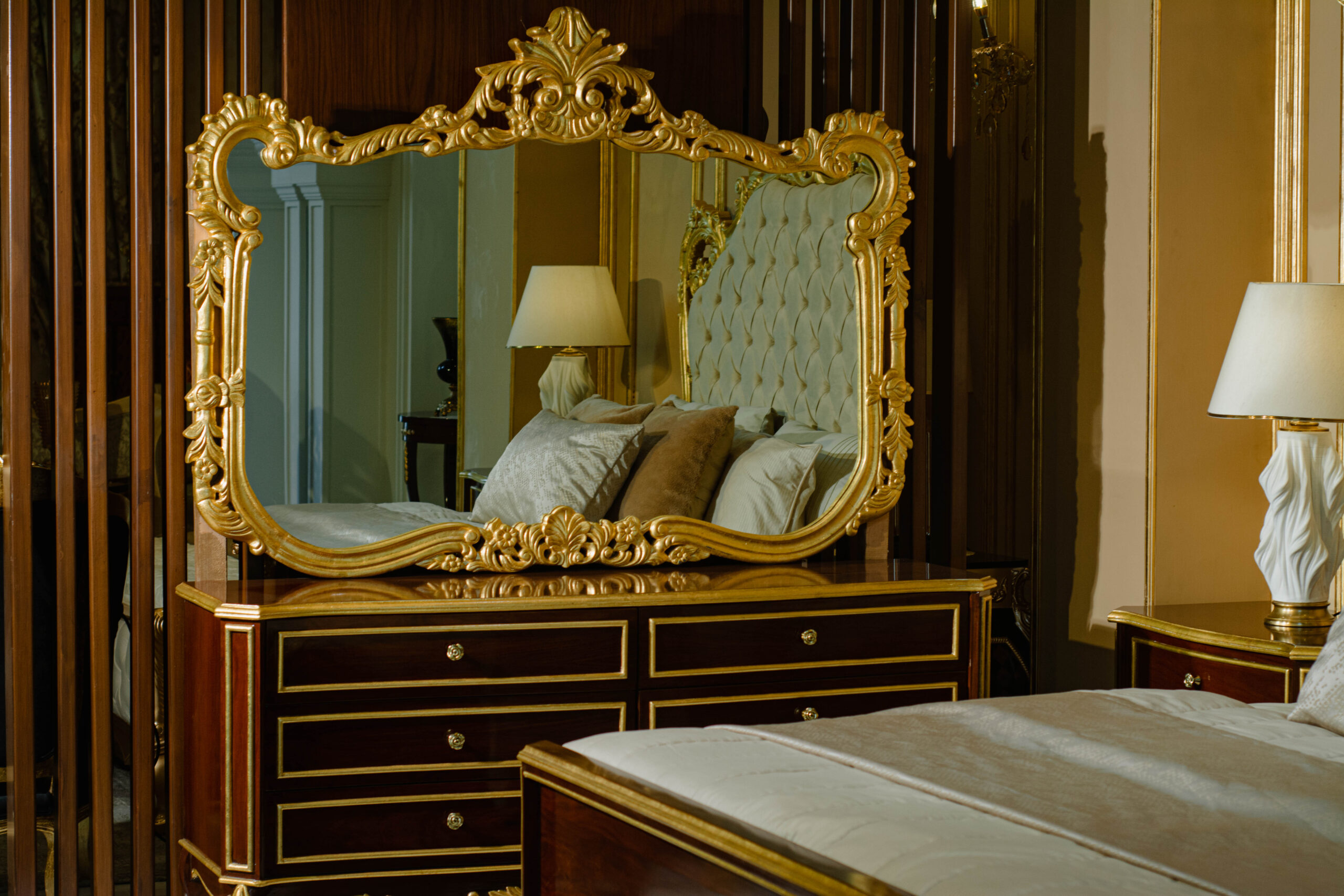 King Dresser & Mirror - Image 2