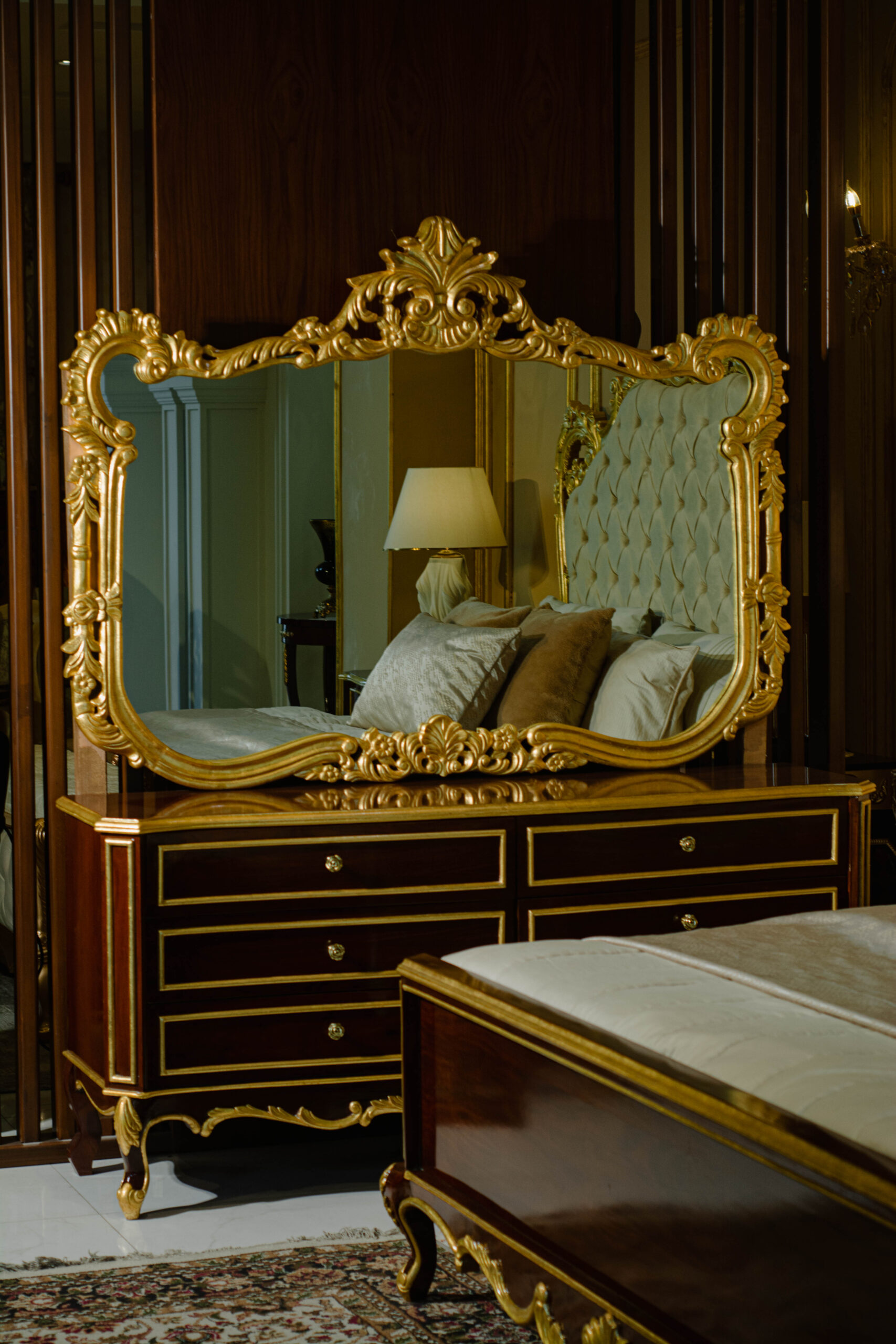 King Dresser & Mirror - Image 6