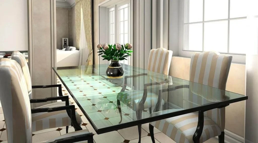 Glass Dining Table