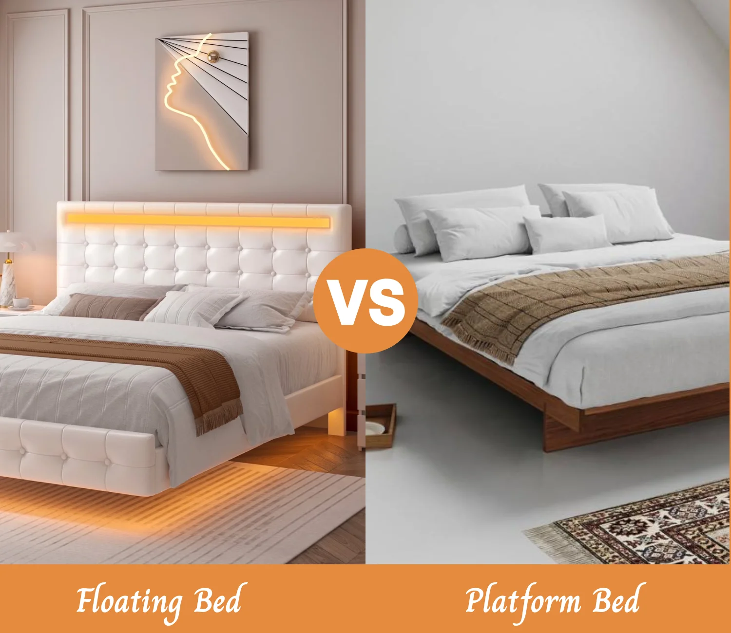 Floating Bed vs Platform Bed: What’s Trending in Pakistani Bedrooms?
