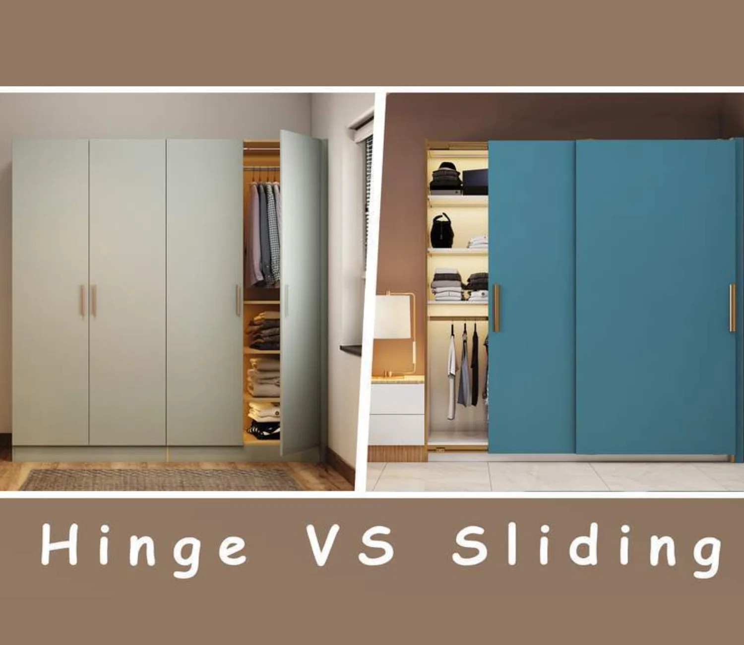 Sliding Door Wardrobe vs Hinged Wardrobe: Which is Better?