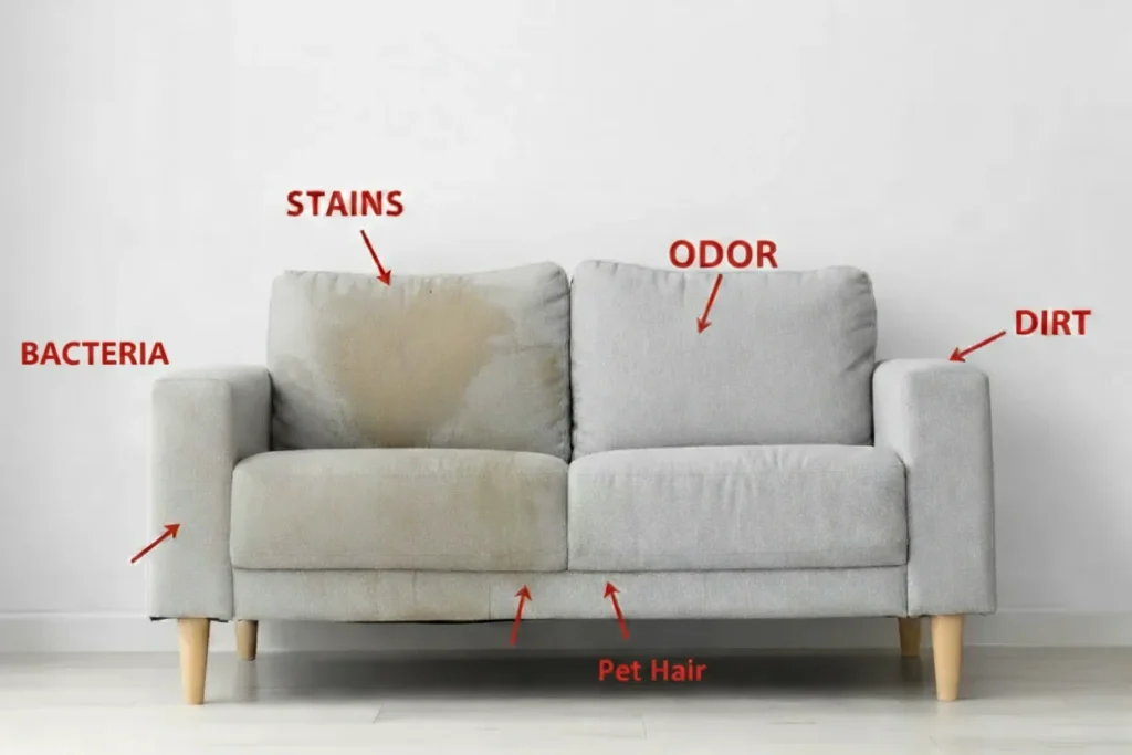 Why Dust Damages Sofa Color