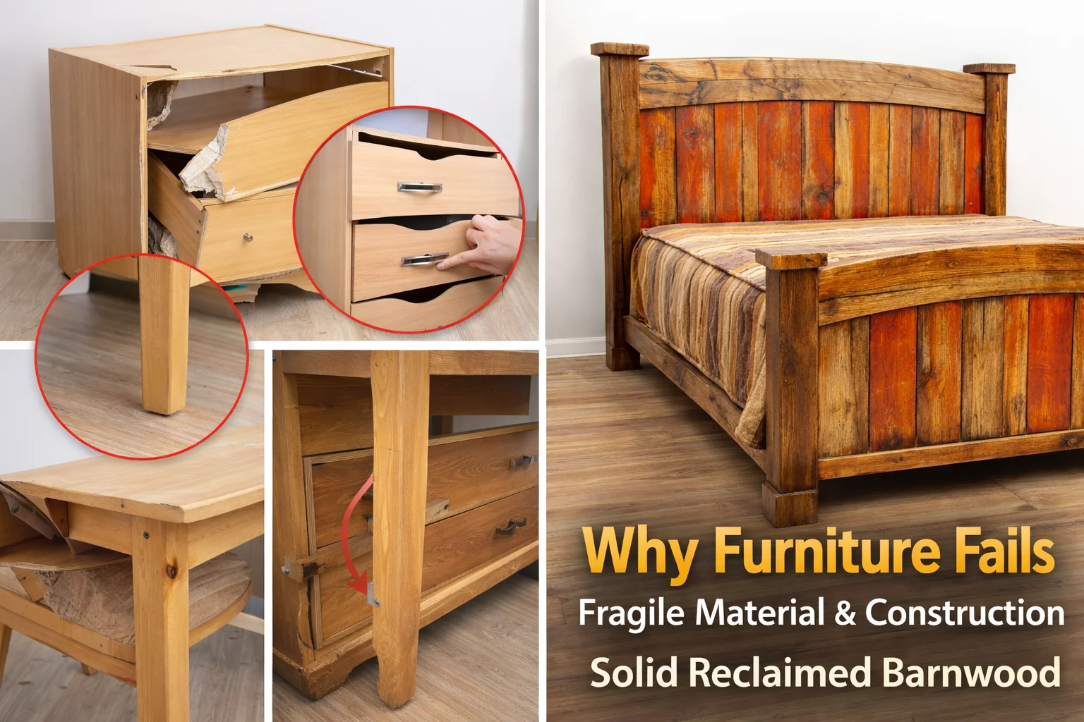 Why Cheap Furniture Breaks Quickly and How to Avoid It