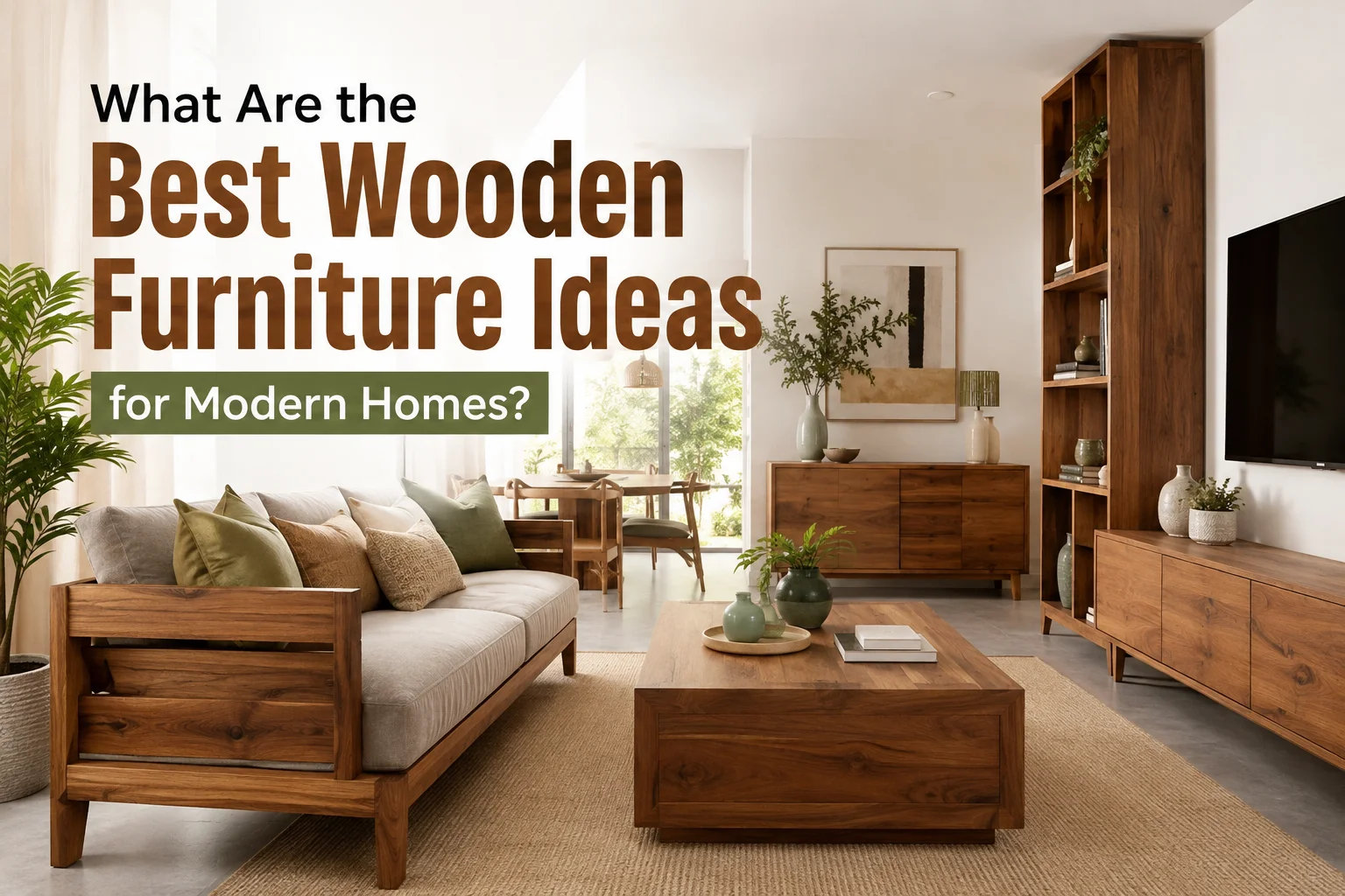 Best Wooden Furniture Ideas for Modern Homes