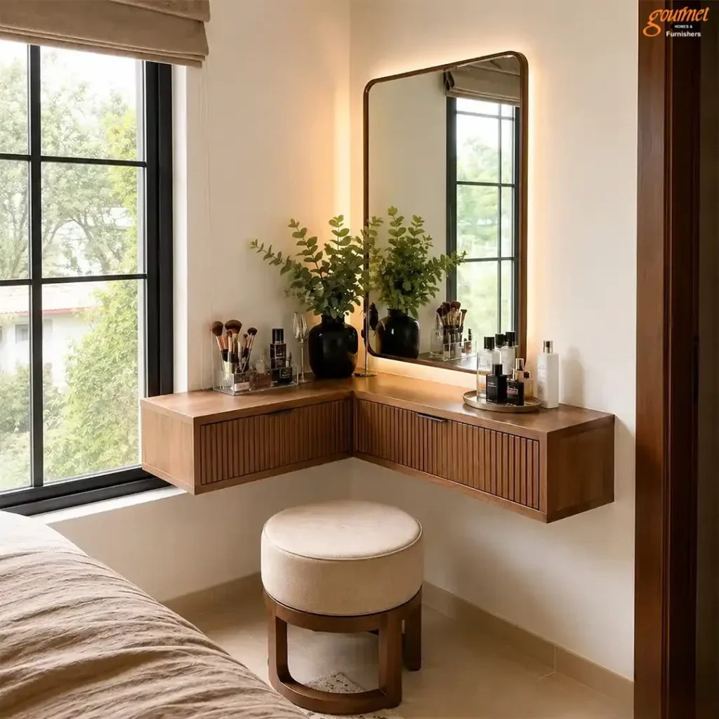 Corner Dressing Table