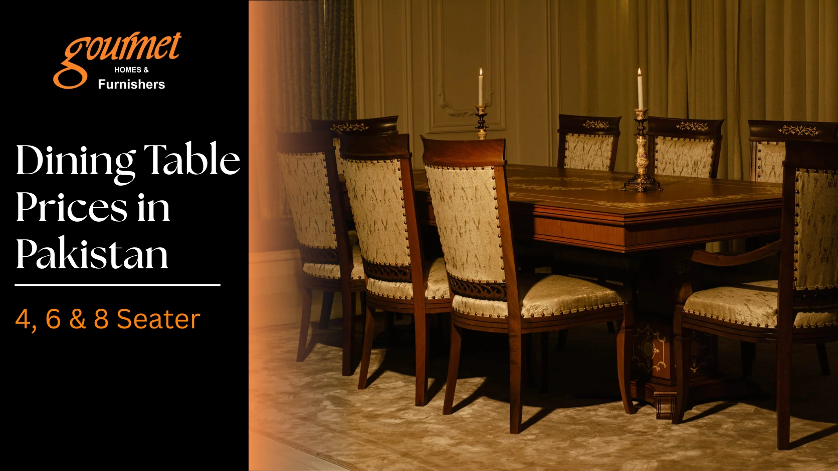 Dining Table Price in Pakistan 4, 6 and 8-seater 2026 Guide