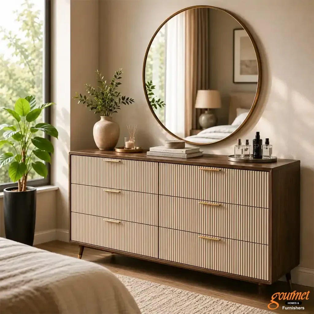 Fluted Modern Dresser
