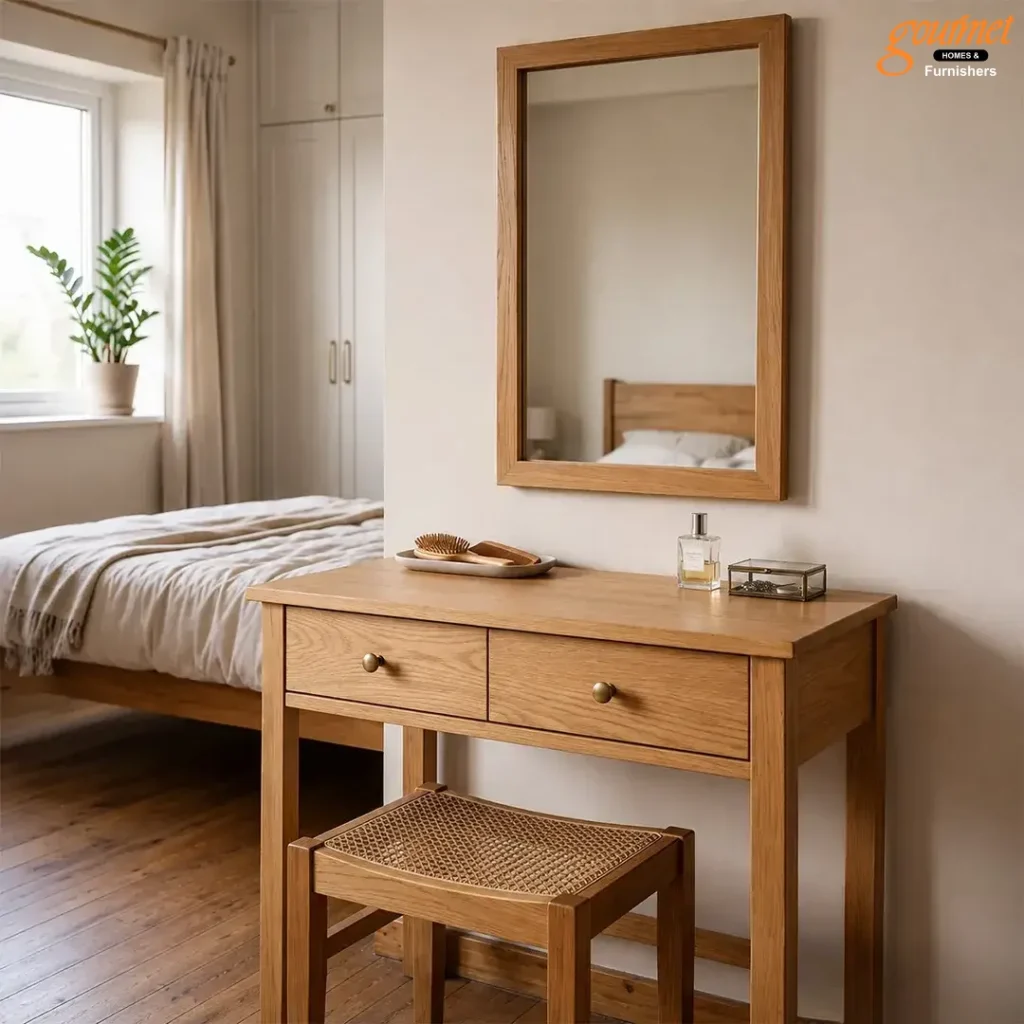 Simple Wooden Dressing Table