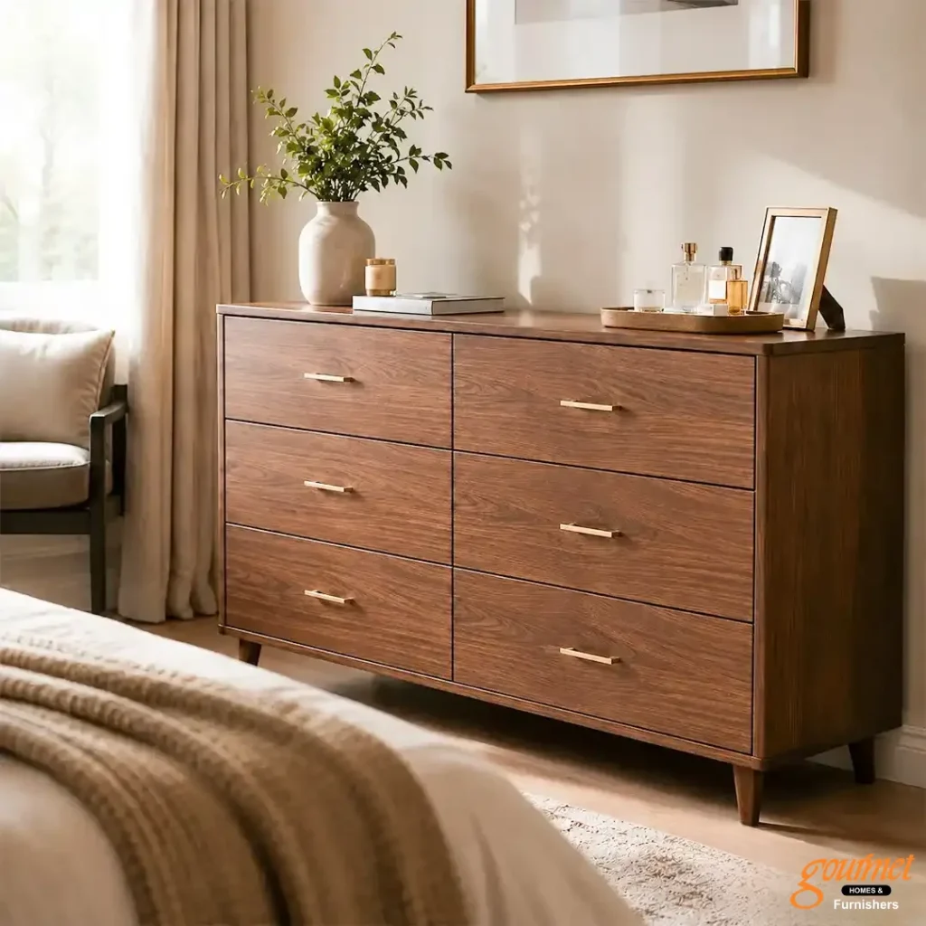 Six-Drawer Storage Dresser