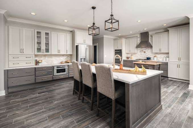 Two-Tone Kitchen Cabinets