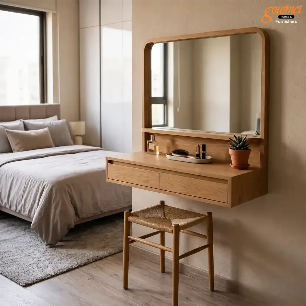 Wall-Mounted Dressing Table
